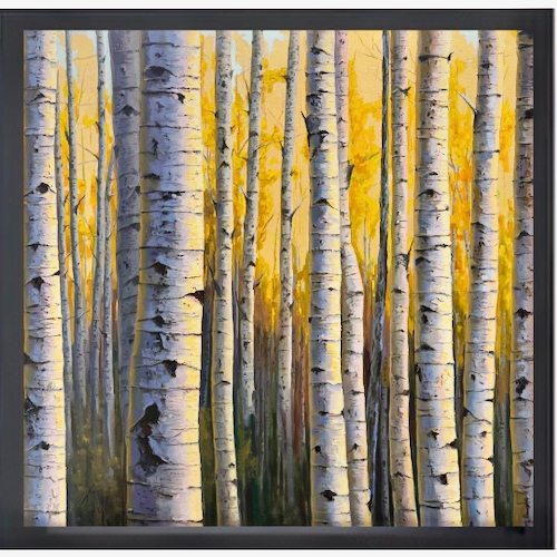 Click to view detail for 24K Gold Forest 40x44 $4000
